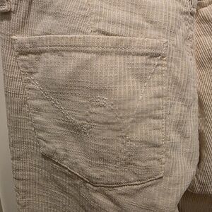 Citizens Of Humanity Faye Beige Corduroy Pants 26